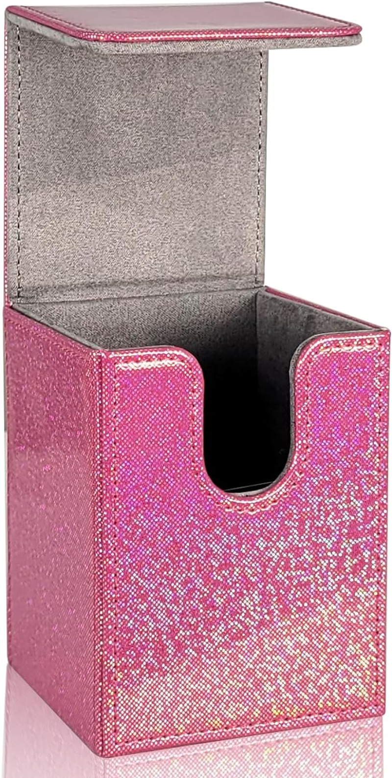 Dmoicols Sparkly Card Deck Box Holds 100+ Single Sleeved Cards ,Leather Card ... - Picture 11 of 19