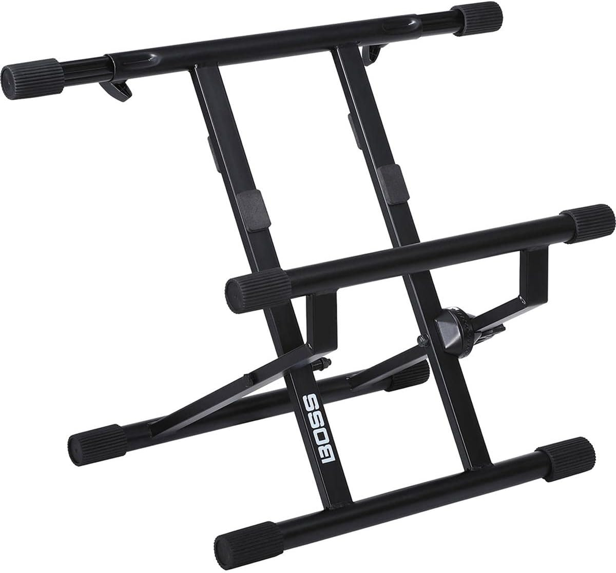 BOSS Bas-1 Adjustable Tilt-Back Amp Stand with Telescoping Support Arms
