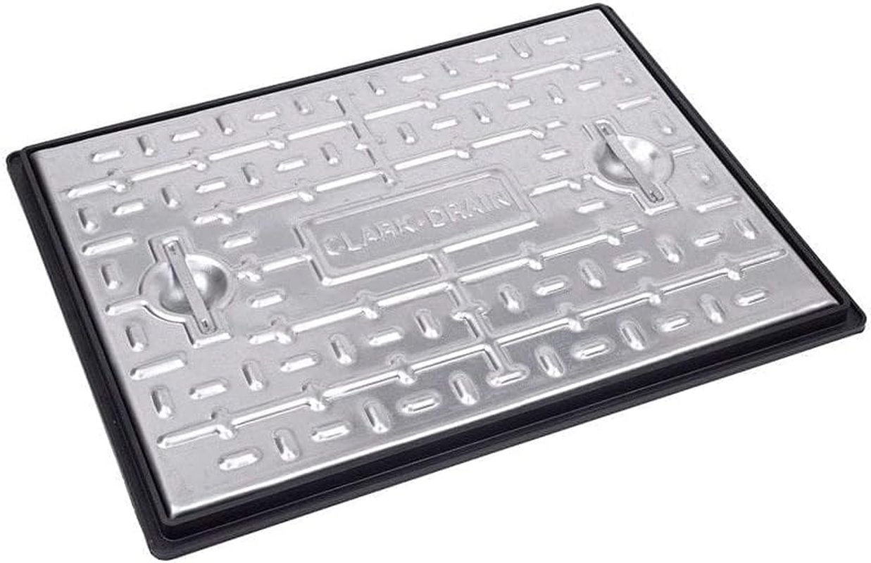 Clark Drain 600 X 450Mm Galvanised S/S 5T Manhole Cover PC6BG