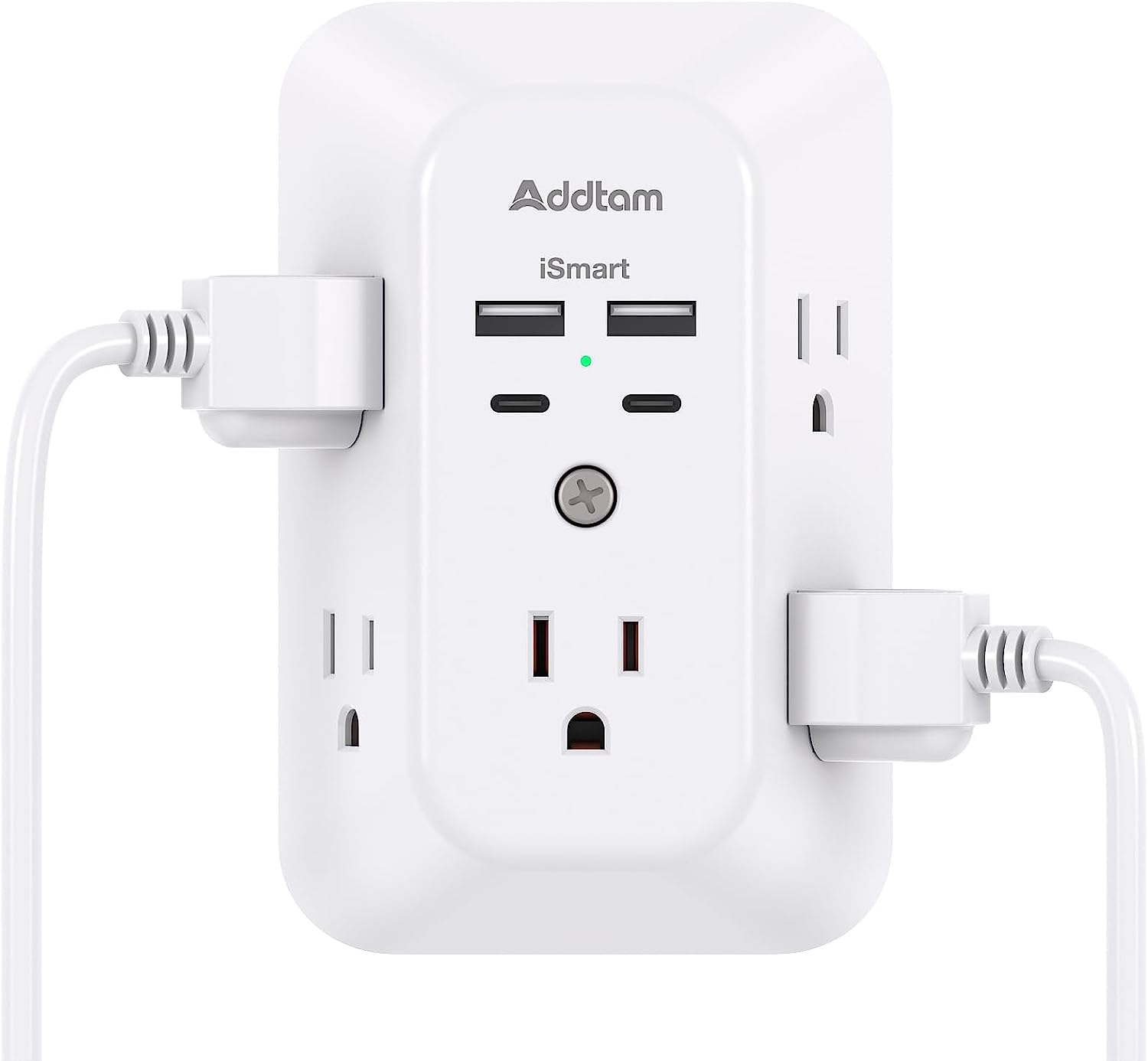5-Outlet Surge Protector with 4 USB Charger Ports | eBay