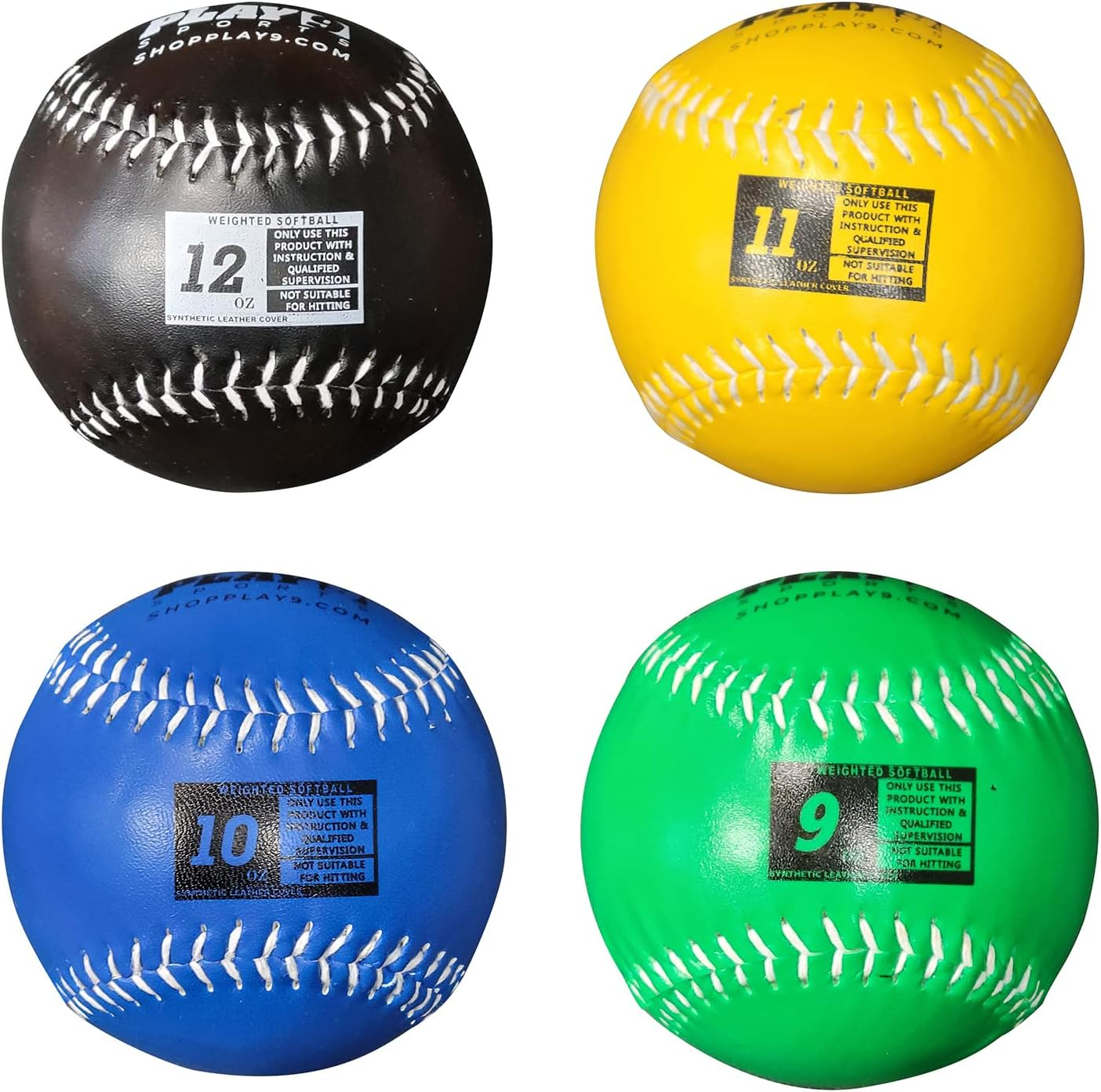 Play 9 Weighted Softballs