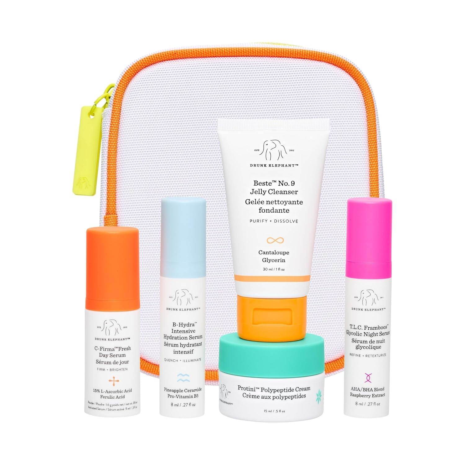 the Littles Kit - 5 Travel-Friendly A.M. and P.M. Essentials - Clean Clinical Skincare - Cruelty-Free - Dermatologist-Tested - Free of Essential Oils, Silicones, and Fragrance