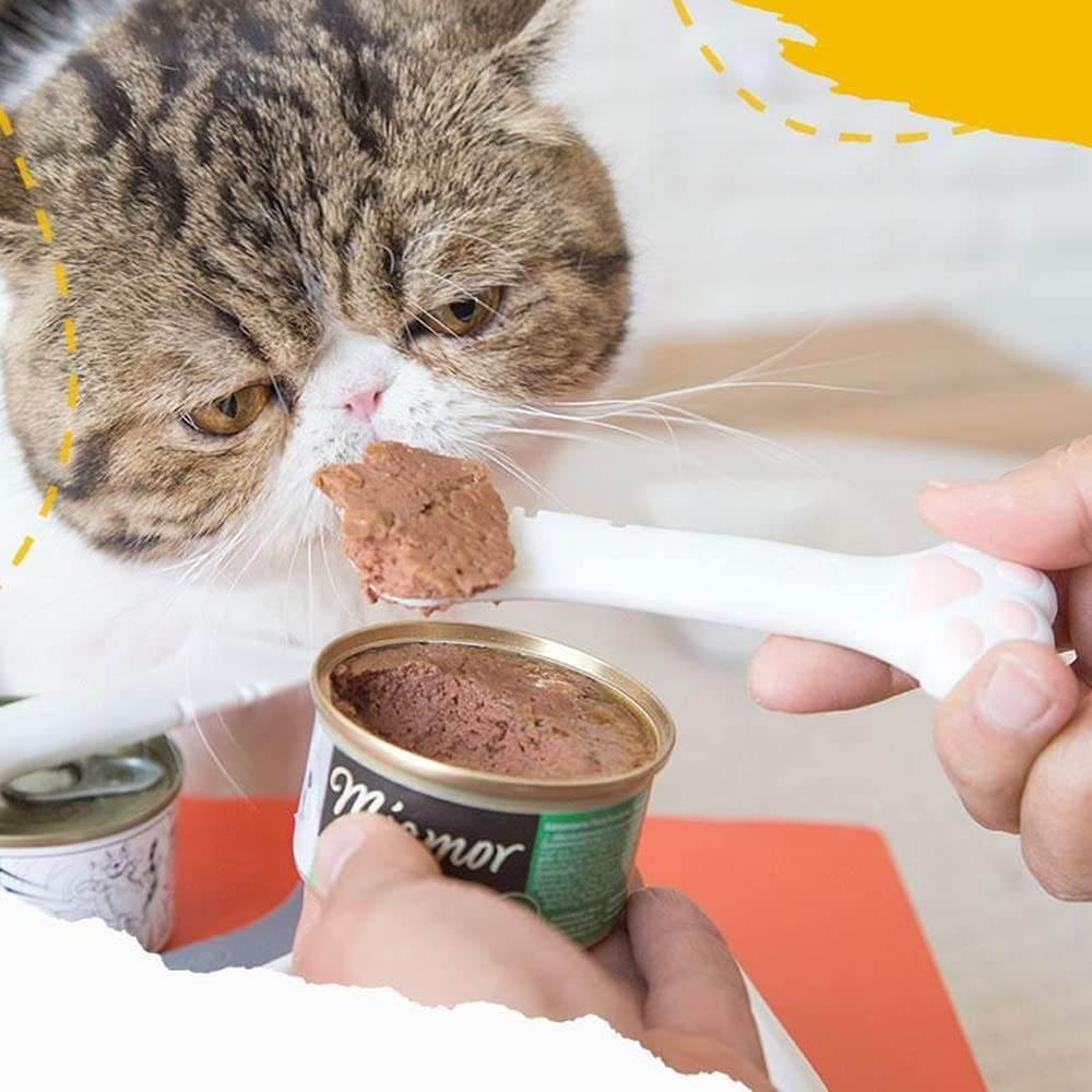 CUITIBI Small Spoon For Short Can, Cat Food Spoon, Wet Food Spoon For Dog Or ... - Picture 7 of 14