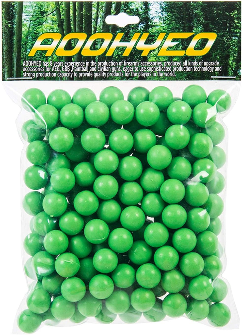 AOOHYEO Paintballs .43Cal Rubber Ball - Reusable 0.43 Caliberl Riot Solid Sof... - Picture 5 of 14