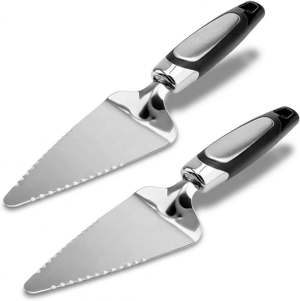 Pala Servir Pastel Acero Inoxidable 2pzas Cortador Pizza Tarta Postres Cocina