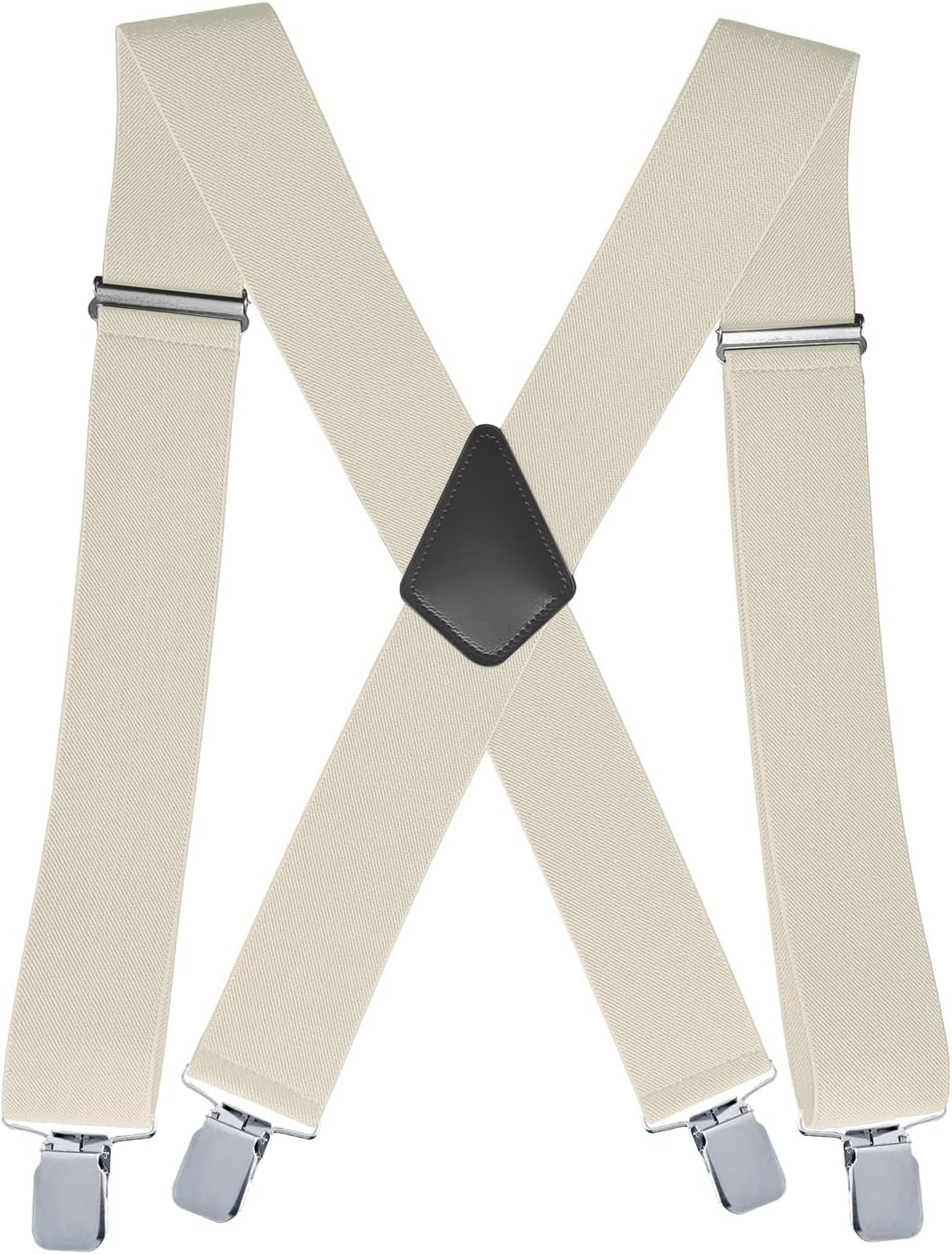 Tirantes para hombre resistentes, ajustables, de 2 pulgadas de ancho