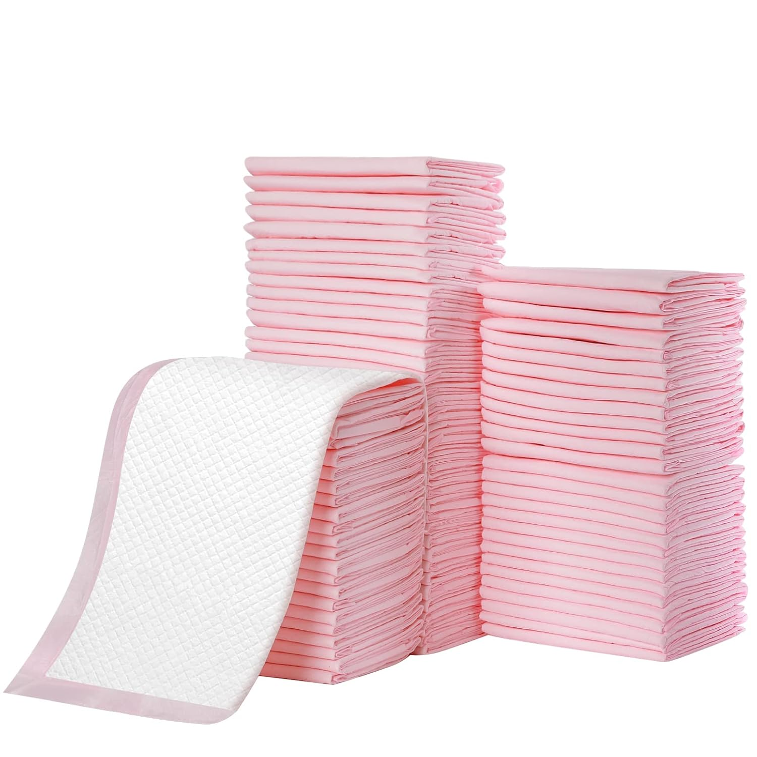 Disposable Changing Pad Liners Pack of 100 Baby Incontinence Changing Pads Diaper Underpads Ultra Soft Super Absorbent Waterproof Mat 13 X18 In