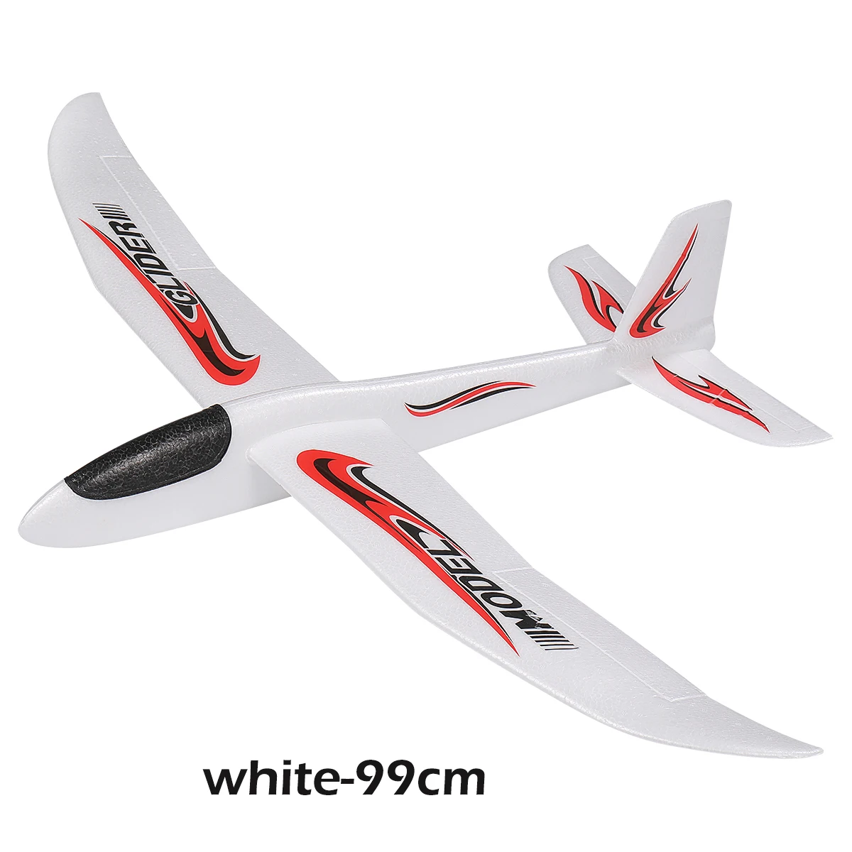 48/99CM Large Foam Glider Airplane Hand Throwing Planes Outdoor Toy 2 Flight Mode Flying Toy for Kids Birthday Party Favors