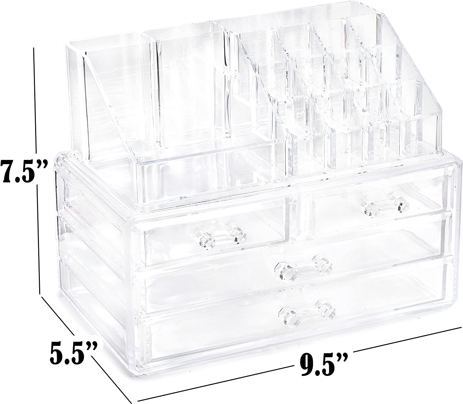Clear Cosmetic Storage Organizer - Easily Organize Your Cosmetics, Jewelry an... - Picture 3 of 15