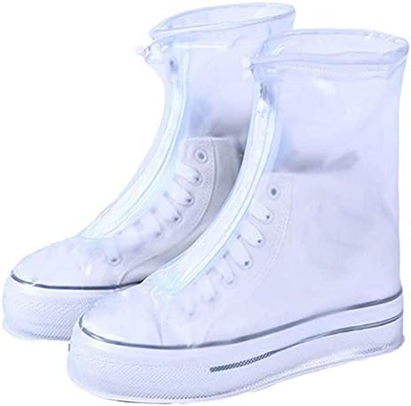 Reusable Pvc Waterproof Shoe Cover, Transparent Rain and Snow Waterproof Shoe Cover, Suitable for Children, Men and Women