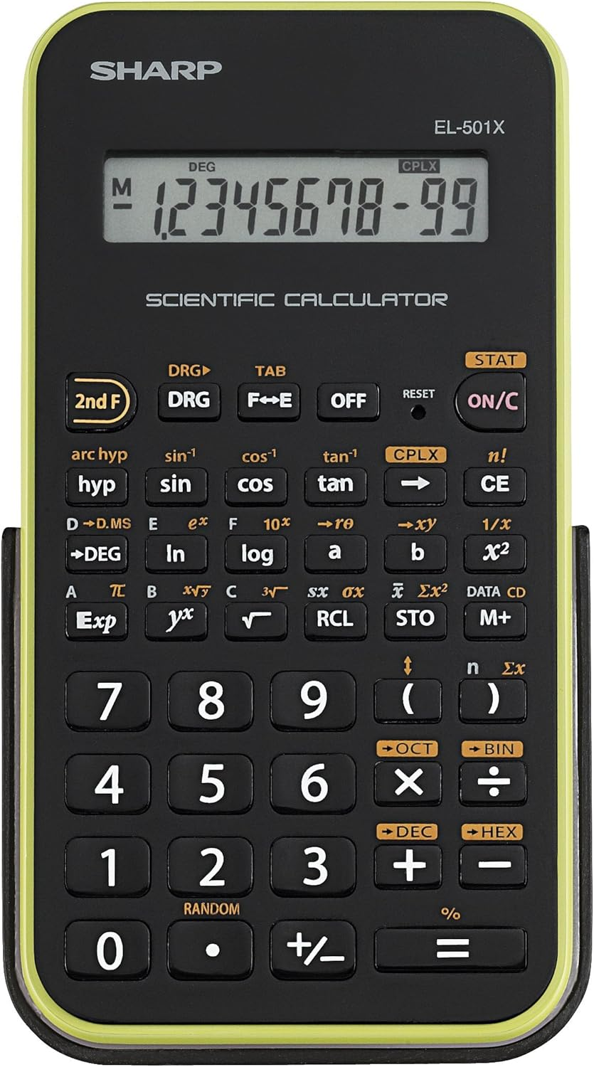 Sharp EL501XBWH Engineering/Scientific Calculator - Picture 7 of 13