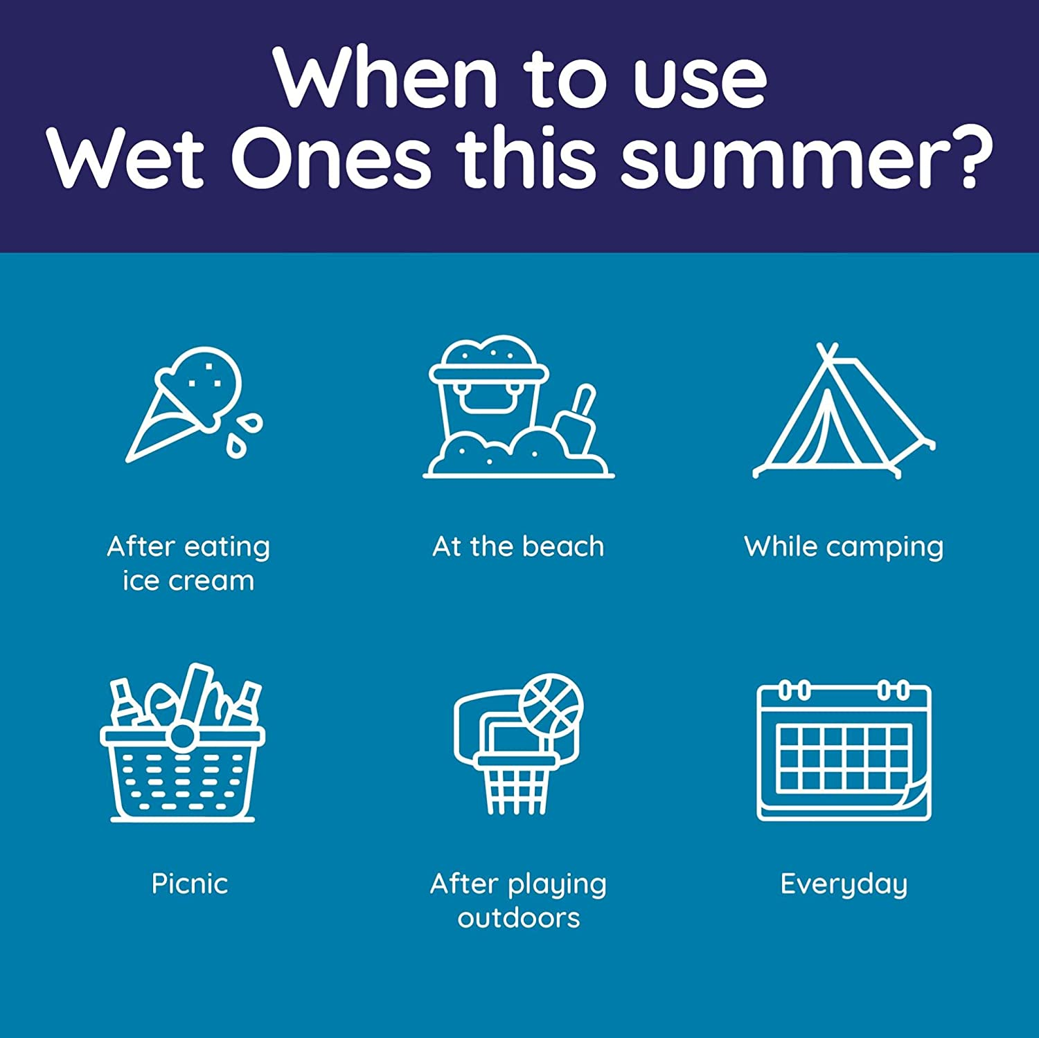 Wet Ones Be Fresh Antibacterial Hand & Body Wipes, Value Pack, 80 Wipes, Gent... - Picture 8 of 15