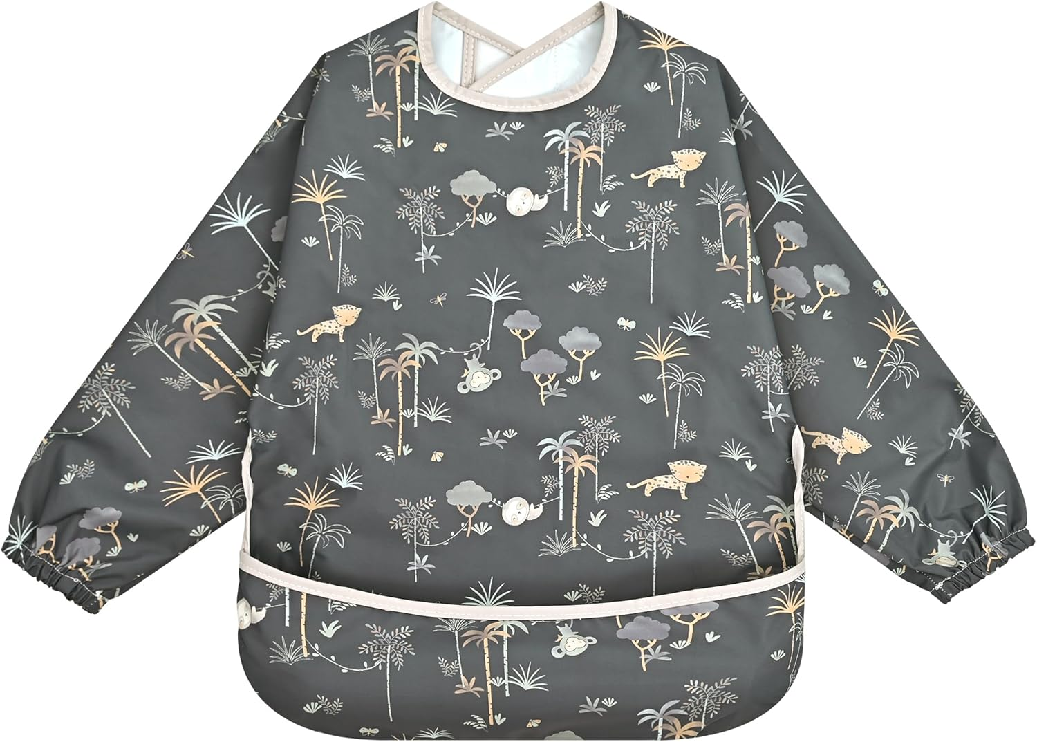 Little Dimsum Mess-Proof Baby Bibs|Infant Toddler Long Sleeve Waterproof Feed... - Picture 11 of 14