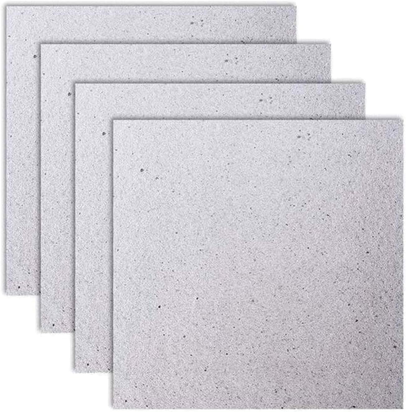 Waveguide Covers for Microwave, 4 Mica Plates 5.1X5.1 Inch Heat Insulation Sheet