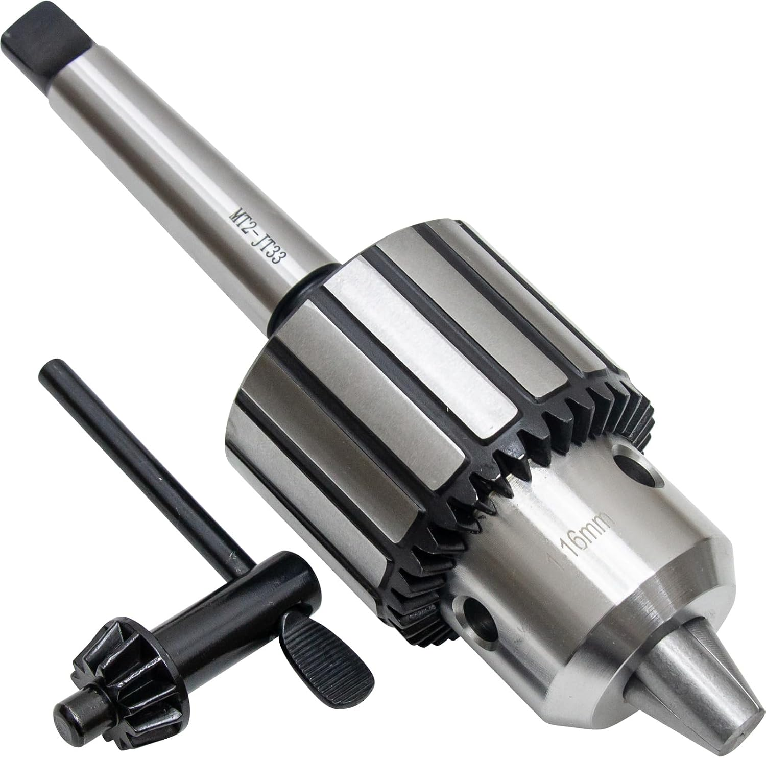 1/32"- 5/8" MT2 Drill Chuck for Lathe,Morse Taper 2 Arbor