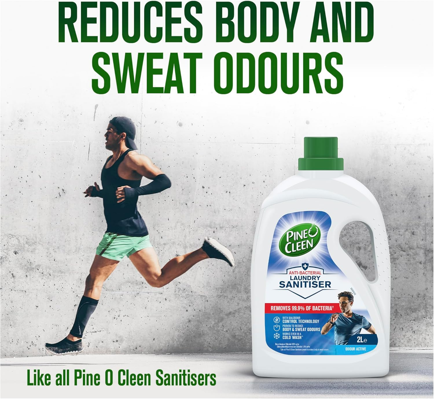 Pine O Cleen Laundry Sanitiser, Odour Active, 2L - Picture 5 of 14