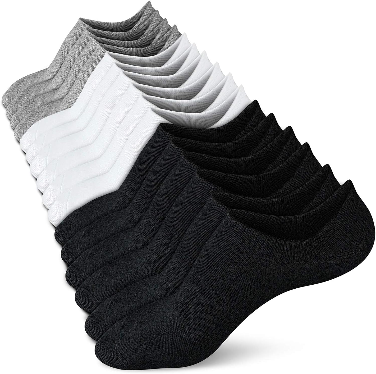 No Show Low Cut Socks for Women 4/8 Pairs