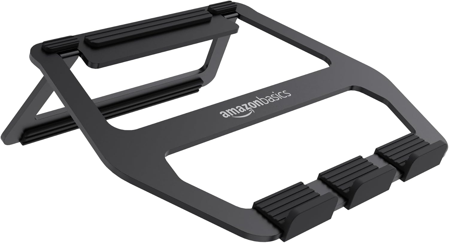 Amazon Basics Aluminum Portable Foldable Laptop Support Stand for Laptops up to 13