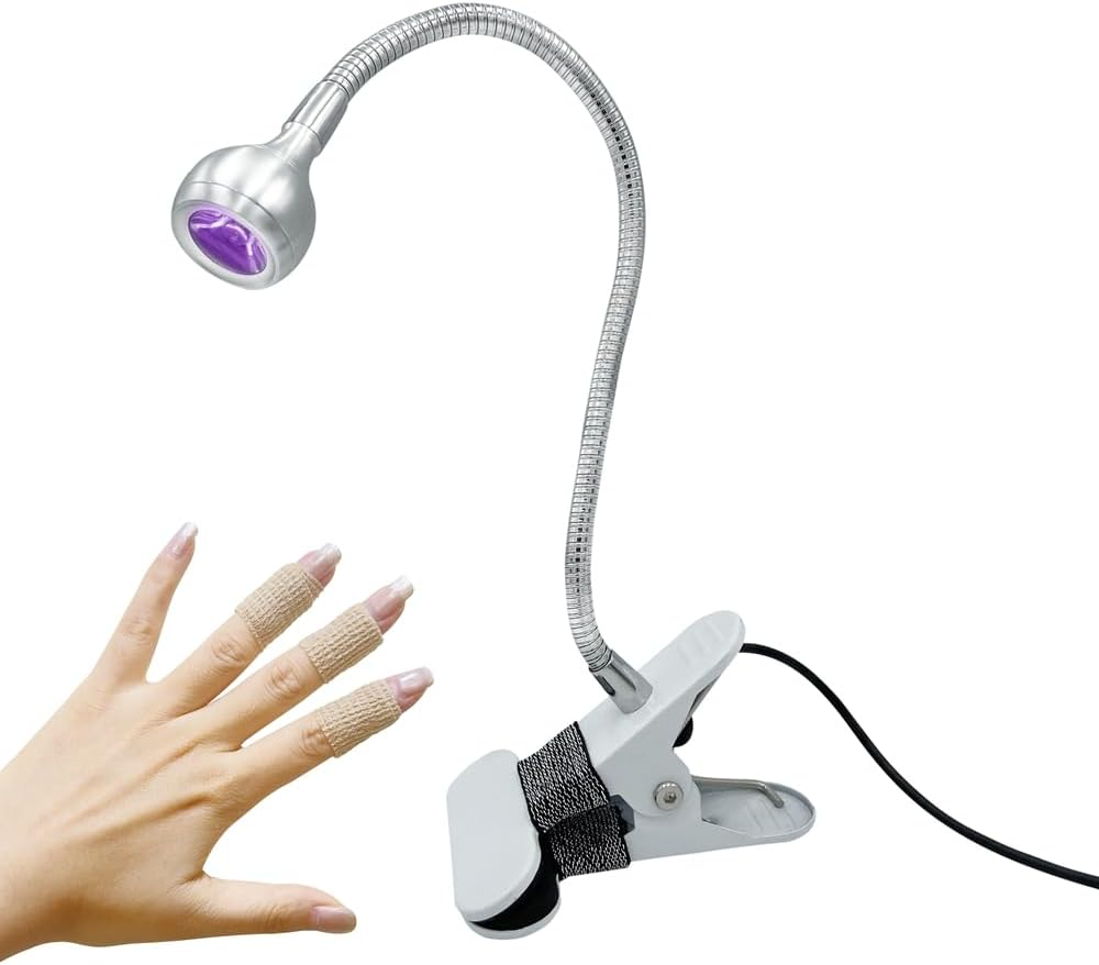 Gel X Lamp Gooseneck Uv Lamp For Gel X Nail Tips And Flash Cure Light 5V USB Inp