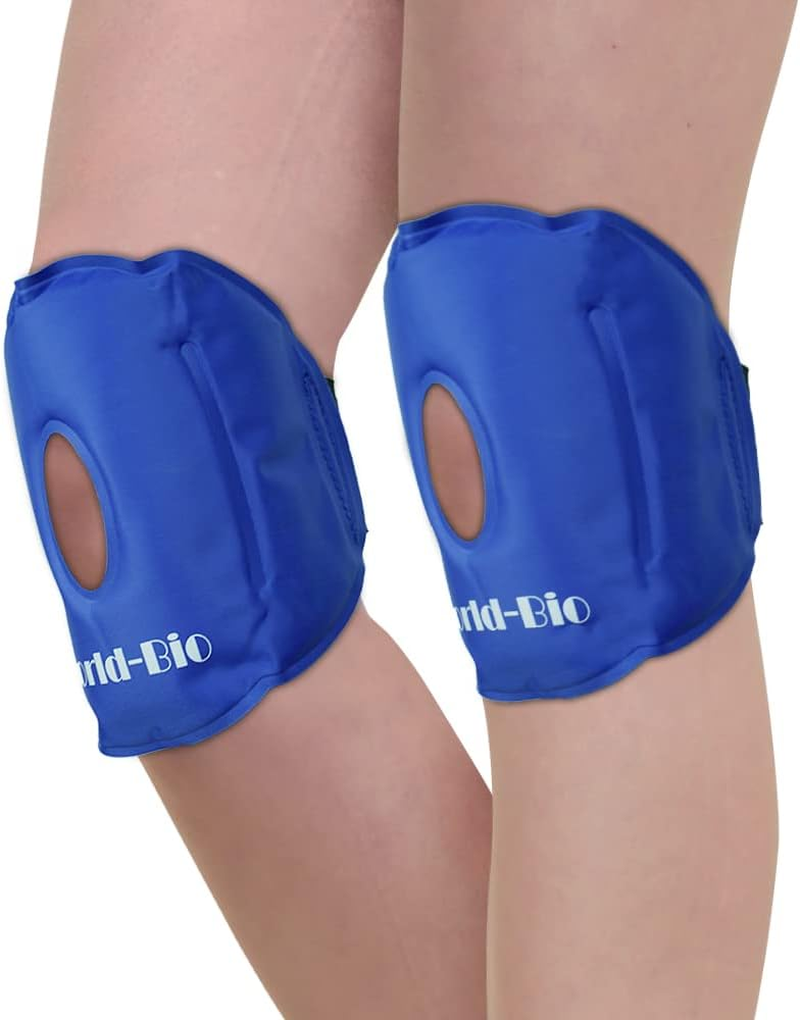 Knee Ice Pack Wrap around Entire Knee, Large Reusable Gel Ice Pack for Pain R... - Picture 10 of 16