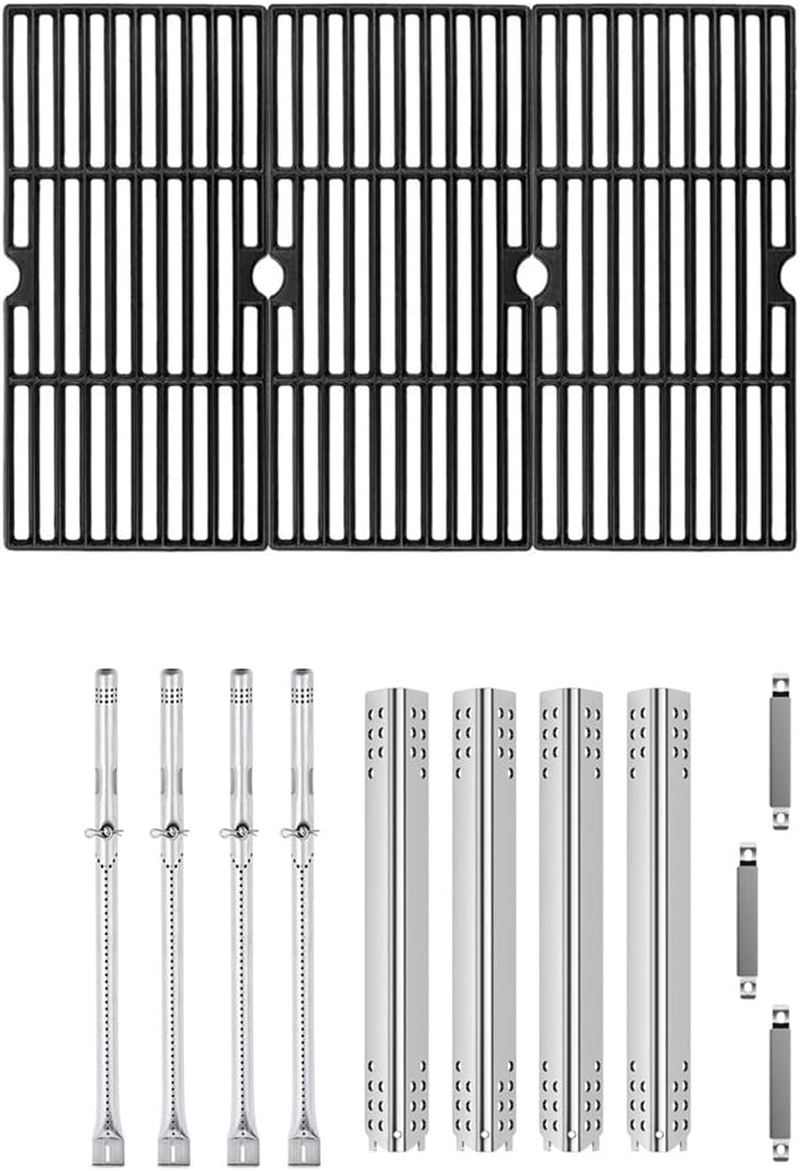 Grill Replacement Parts Kit for Charbroil Burner Heat Plates Grates