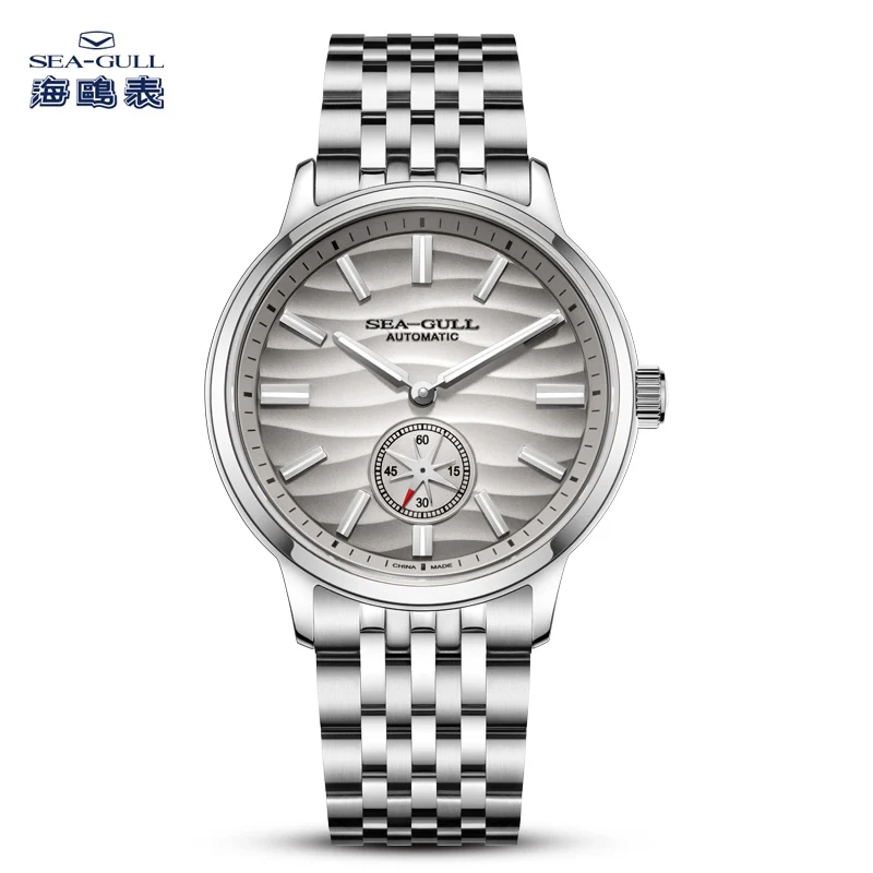 Seagull Natural Series Automatikuhr, Polaris Sub-Zifferblatt, Leuchtend, Luxus-Armbanduhr 6180 