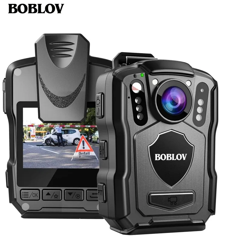 M5 Mini Body Camera 1440P HD 4200mAh 15H Battery 170° Police Security 128GB
