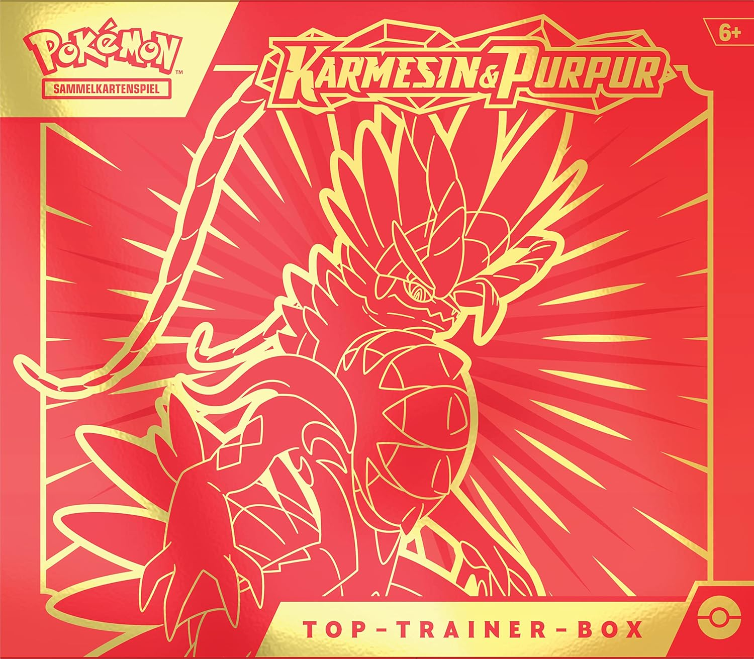 Pokémon - Trading Card Game: Top Trainer Box Crimson & Purple (Koraidon) (9 B... - Picture 3 of 13