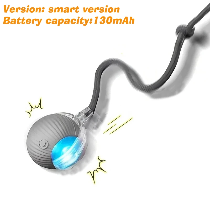 New Dog Interactive Ball Toy,Automatic Rolling Dog Ball Rechargeable,Smart Puppy Interactive Toy,Intelligent Balls Toy for Dogs
