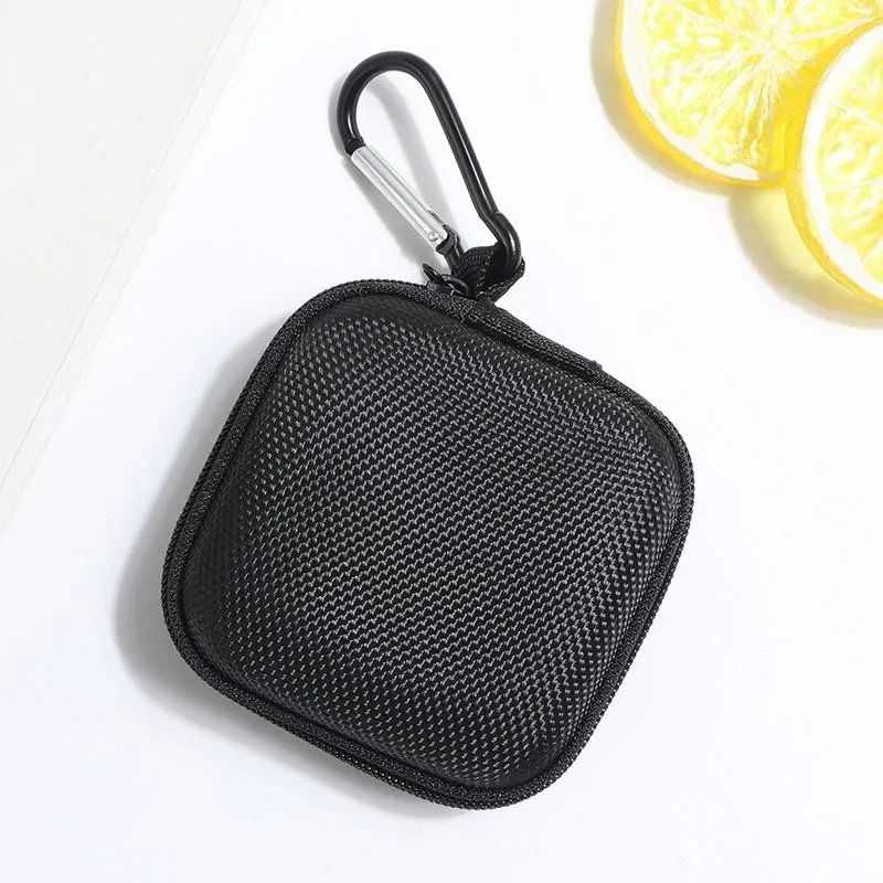 Hard Portable Shockproof Headphone Earphone Accessories Case Memory Card USB Cable Headset Storage Bag