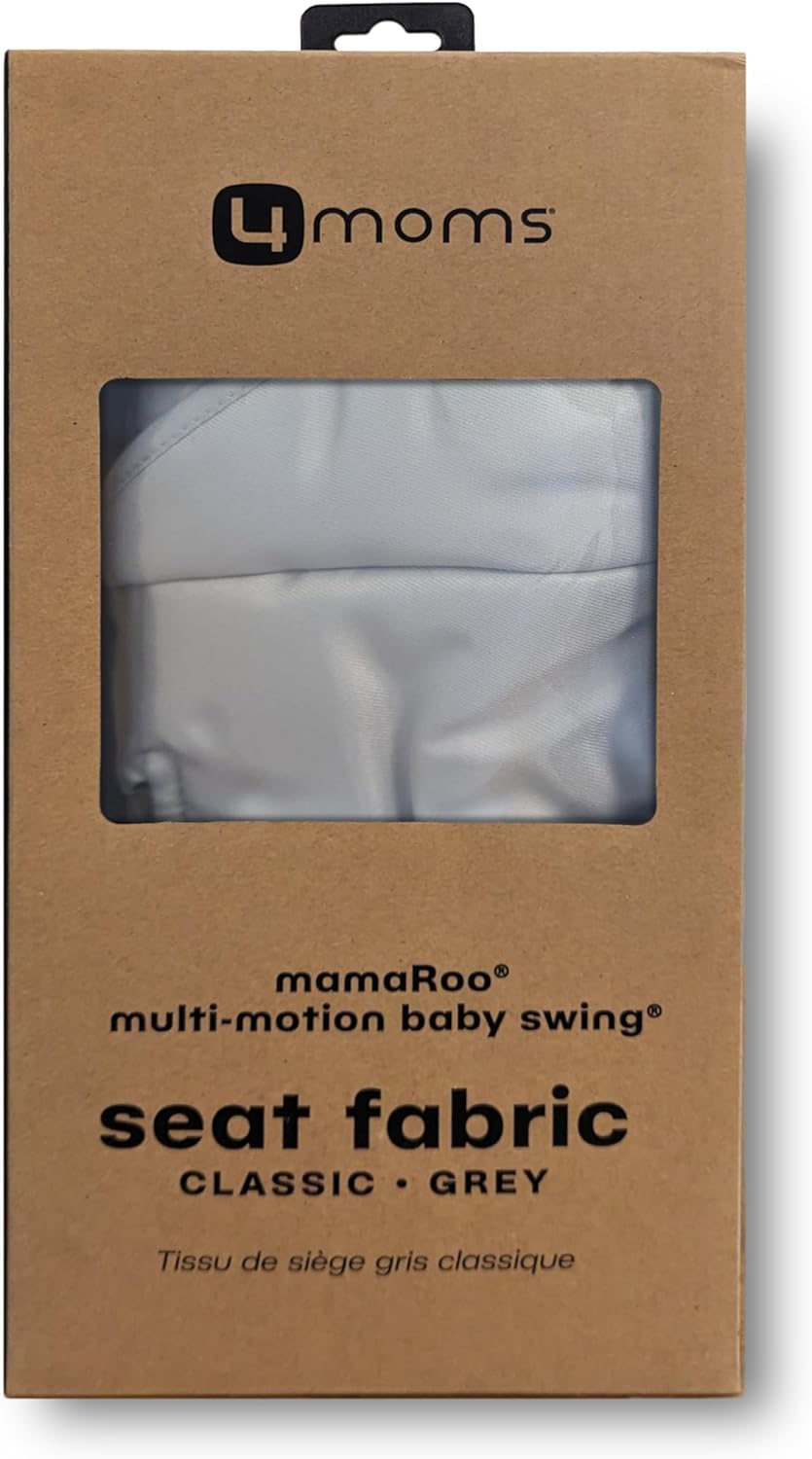 Extra Seat Fabric, Mamaroo Baby Swing, Compatible with Model 1046, Model 1046, Grey Classic
