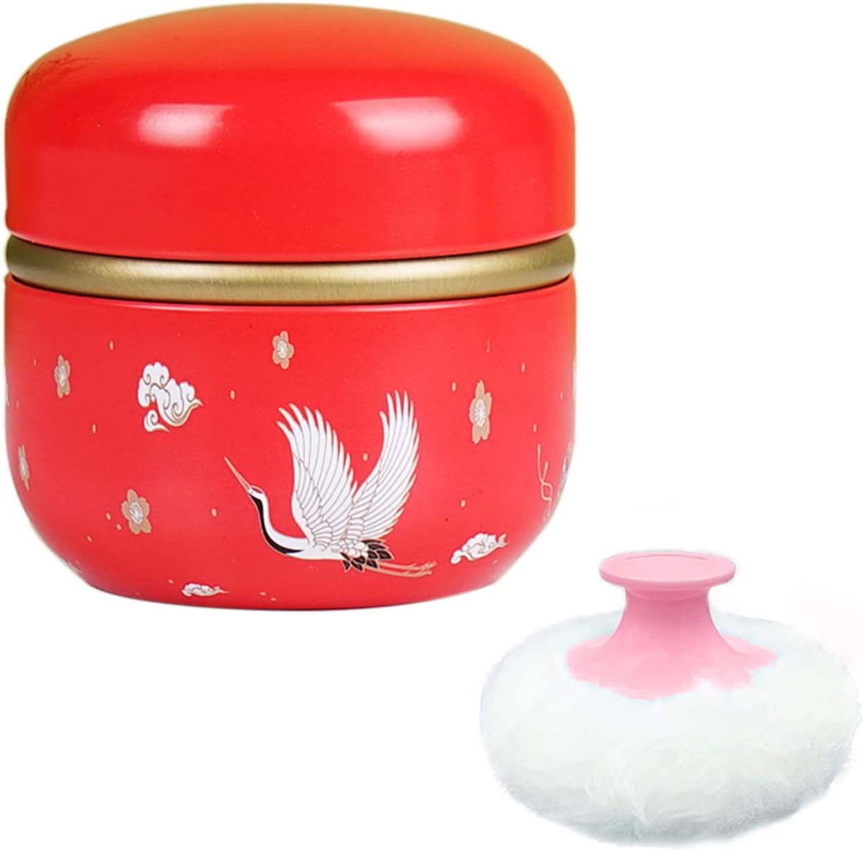 Qopoto Body Powder Puff and Container for Dusting Powder, Women Powder Puff a... - Picture 13 of 22