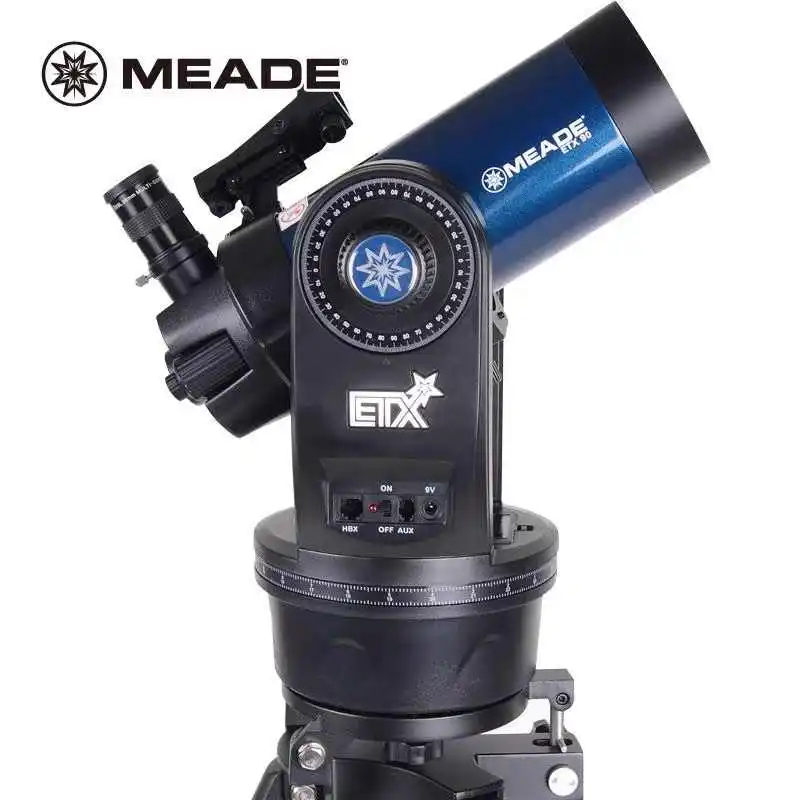 Meade ETX90 Automatic Star Searching Telescope Refractor GOTO Double Fork Arm Computerized Theodolite