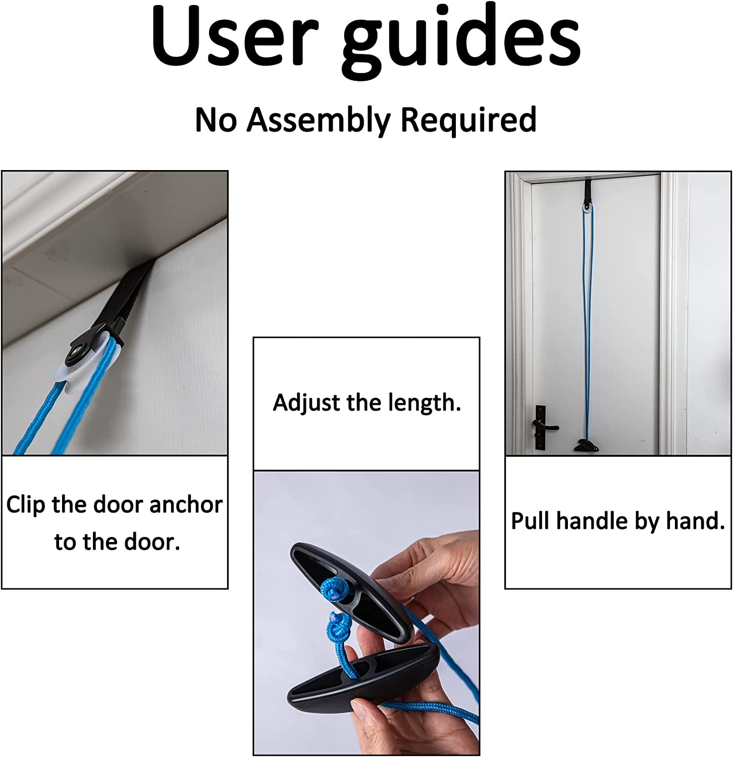 Hshbxd Shoulder Pulley Over The Door Physical Therapy System, Exercise Pulley... - Picture 7 of 14