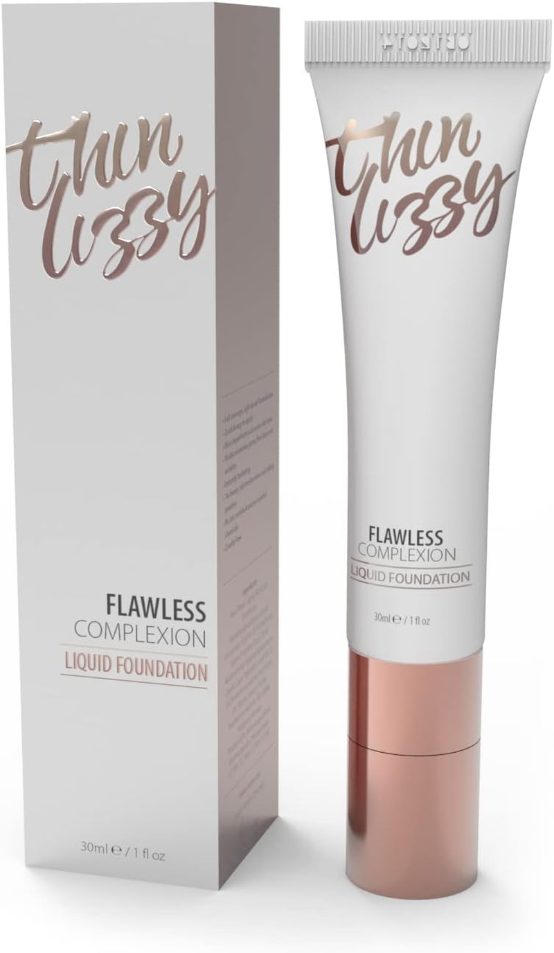 Thin Lizzy Flawless Complexion Natural Liquid Foundation, Full Coverage, Natu... - Picture 2 of 19