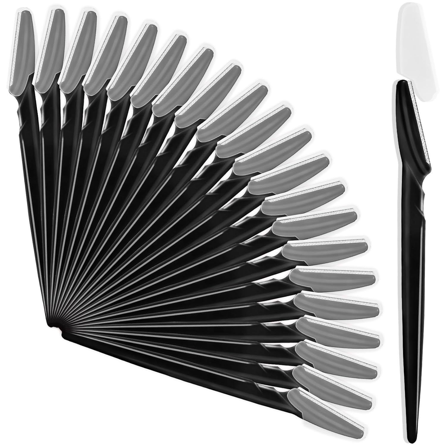 HFATMOS 21 Pcs Eyebrow Razors, Face Razors Multipurpose