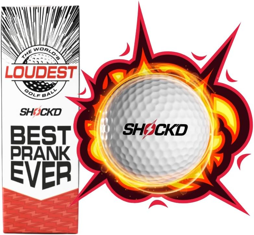 - the World'S Loudest Golf Ball - Viral Prank Ball (Sleeve of 3, Novelty)