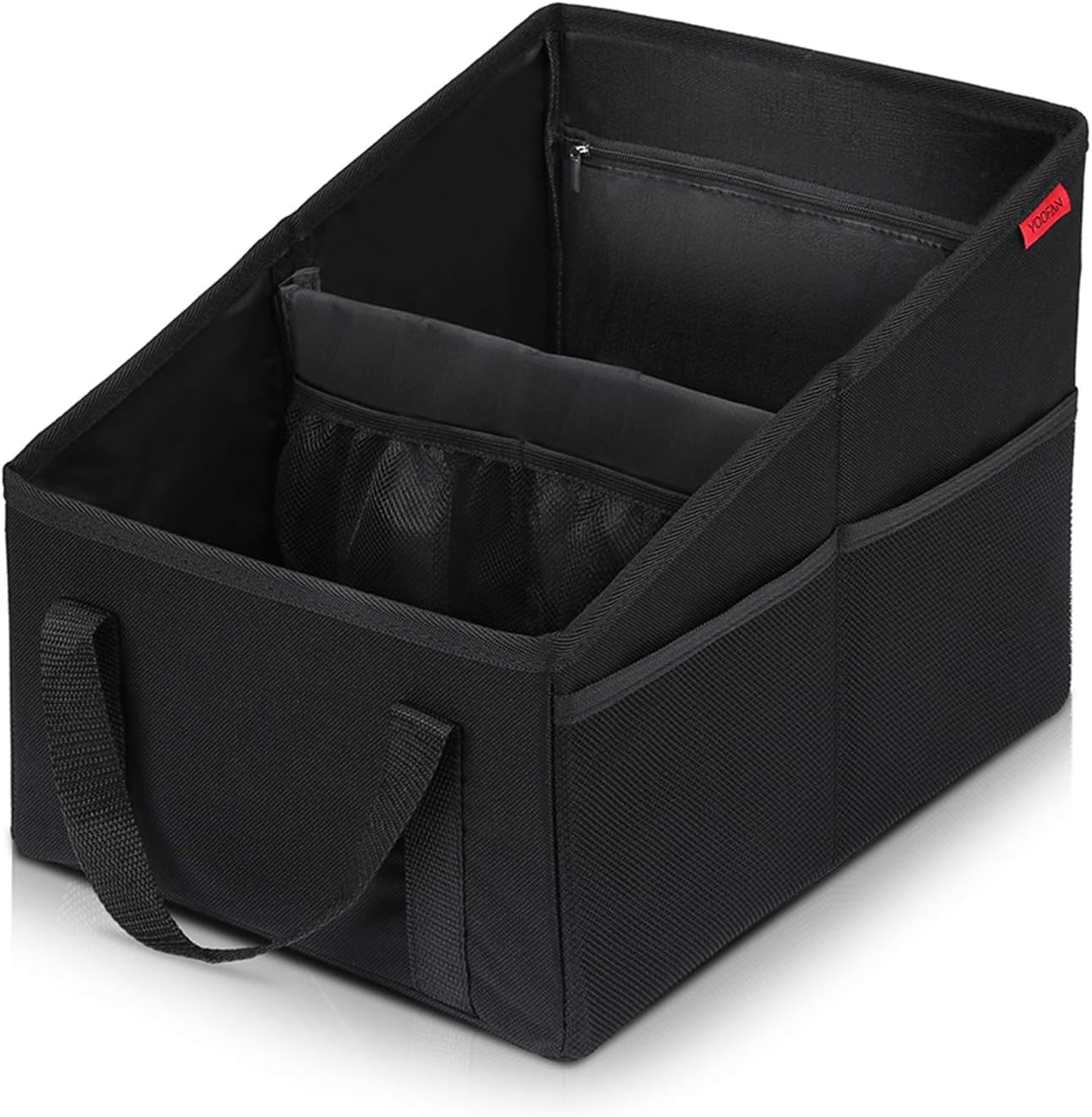 Autositz Organizer Für Vorder- Und Rücksitz, Sitzaufbewahrungstasche Für Erwachsene Und Kinder, Mit Becherhaltern, Gurtbefestigung Und Staufächern Für Spielzeug, Bücher, Snacks Und Andere Utensilien