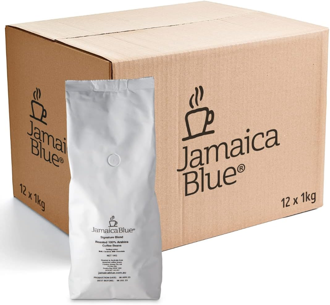 Jamaica Blue Signature Blend, 1kg x 12 pack whole beans. A premium blend full... - Picture 2 of 14