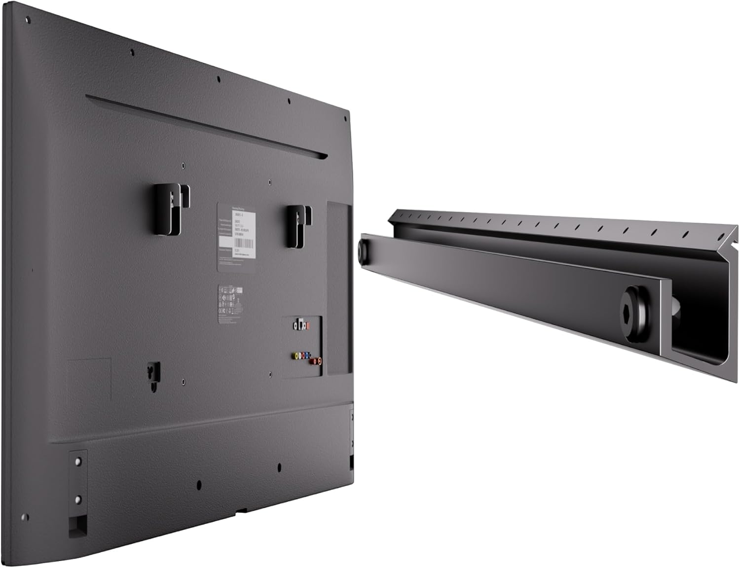 AENTGIU Studless TV Wall Mount, Heavy Duty Drywall TV Bracket Hanger for 32-75 Inch Flat Screen Tvs, No Stud, No Drill, No Anchors, Easy Install with All Hardware Included