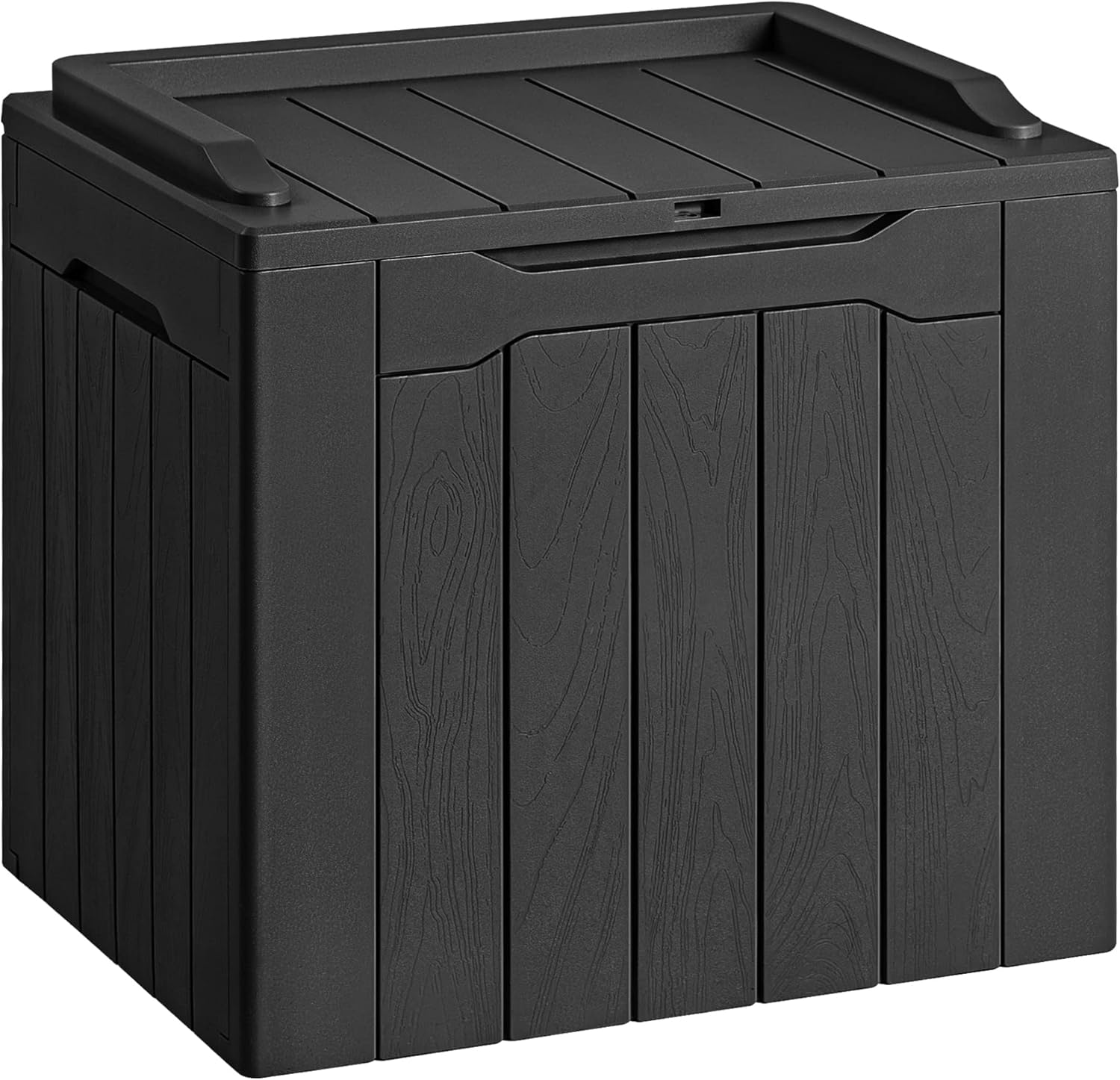 Caja De Cubierta 30 Galones Impermeable Para Patio Exterior Casa Almacenamiento