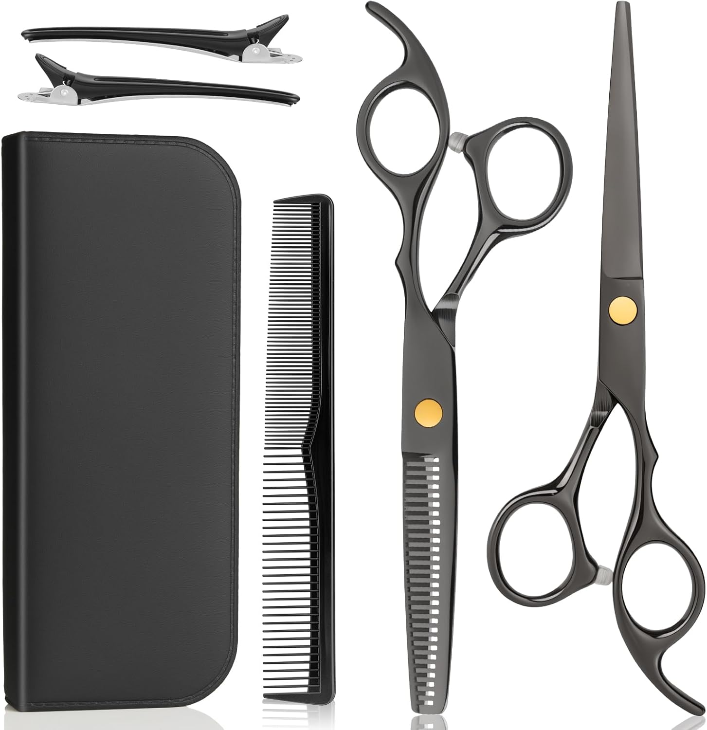 Juego de tijeras para cortar el pelo, tijeras profesionales para cortar el pelo