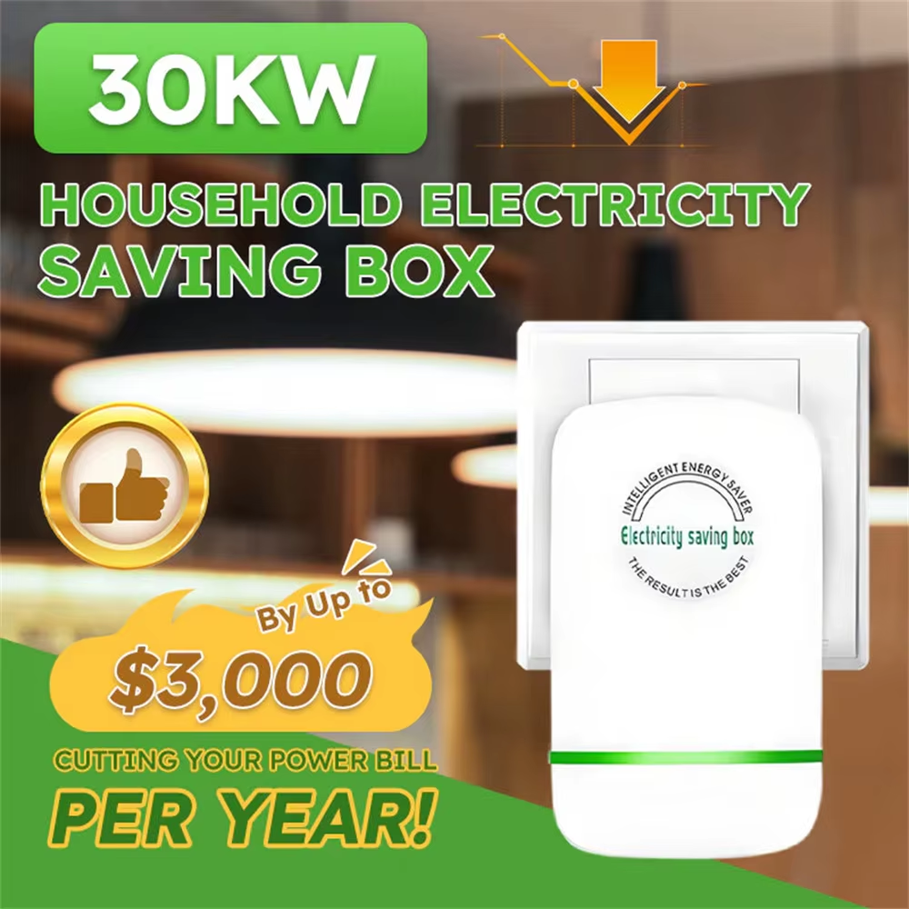 Power save Electric Energy Saver Household Electricity Saving Box EU/US/UK/AU Plug Green Energy-Saving Electrical Socket Adapter