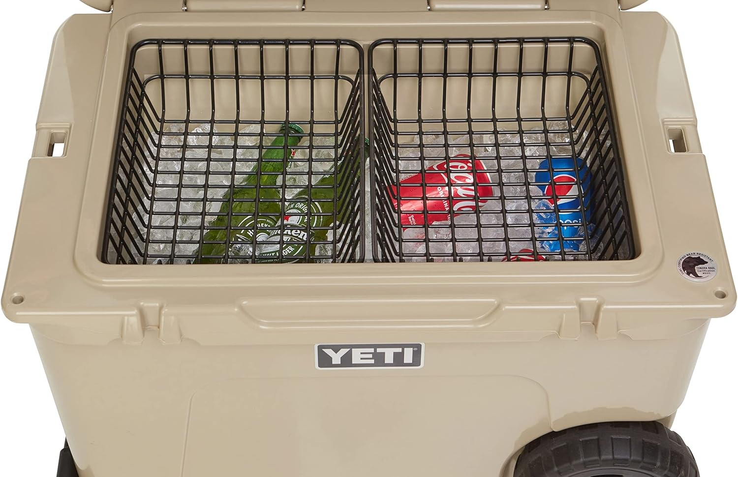 2-Pack Cooler Basket for YETI Tundra Haul, Double Cooler Rack for Double Storage