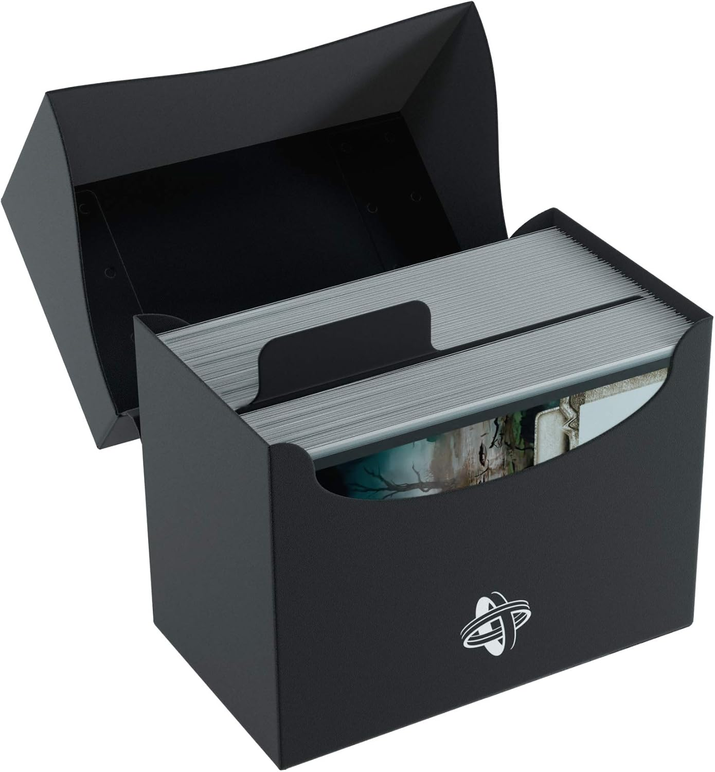 Gamegenic 80 Sleeves Side Holder Deck Box, Black - Picture 5 of 19