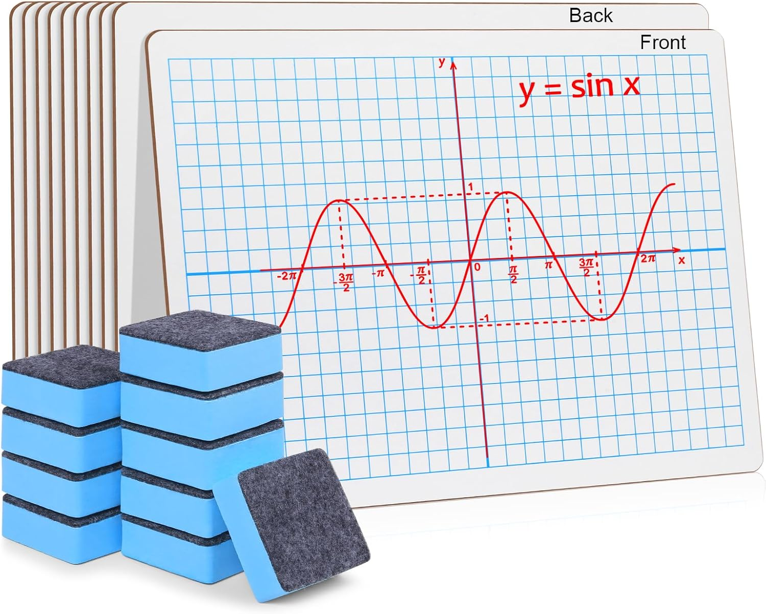 Grid Whiteboard Coordinate XY Axis Graph 9
