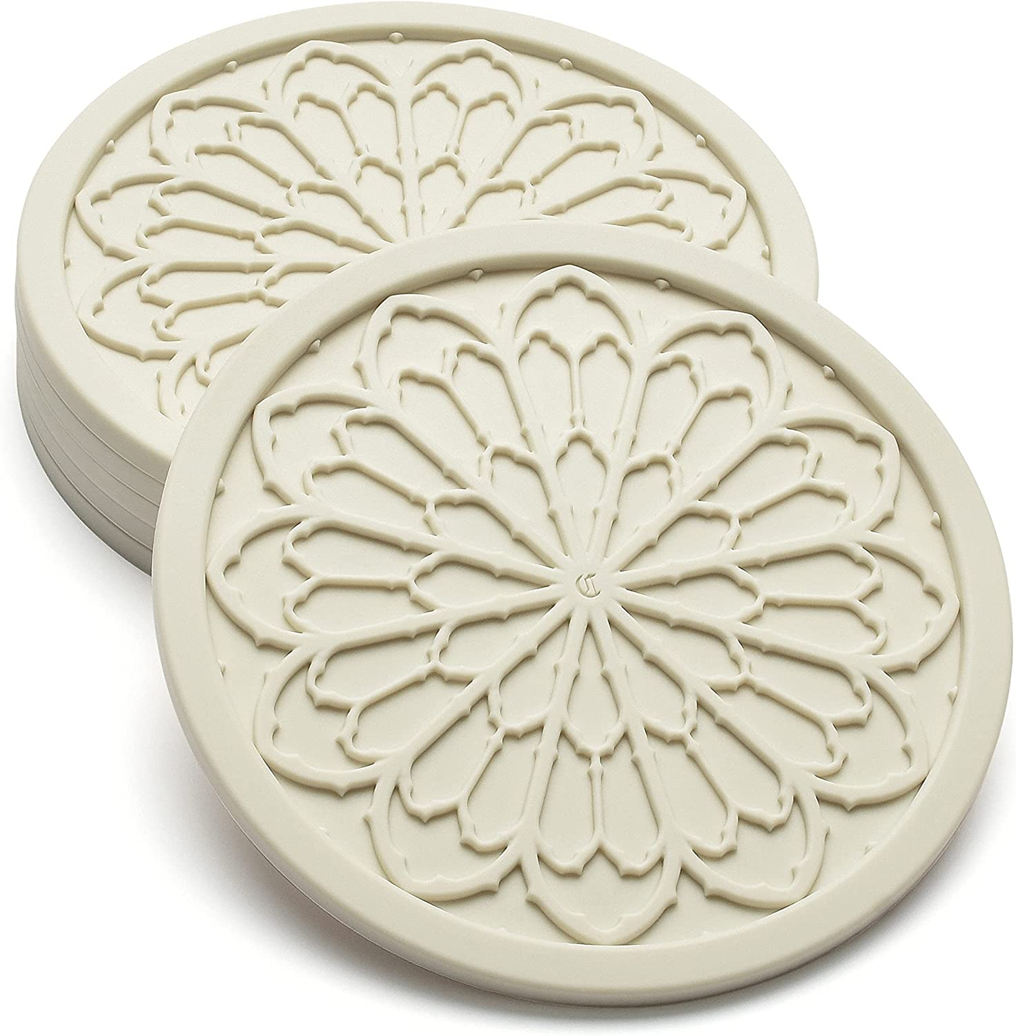 Silicone Coasters for Drinks - 6 Pack 4