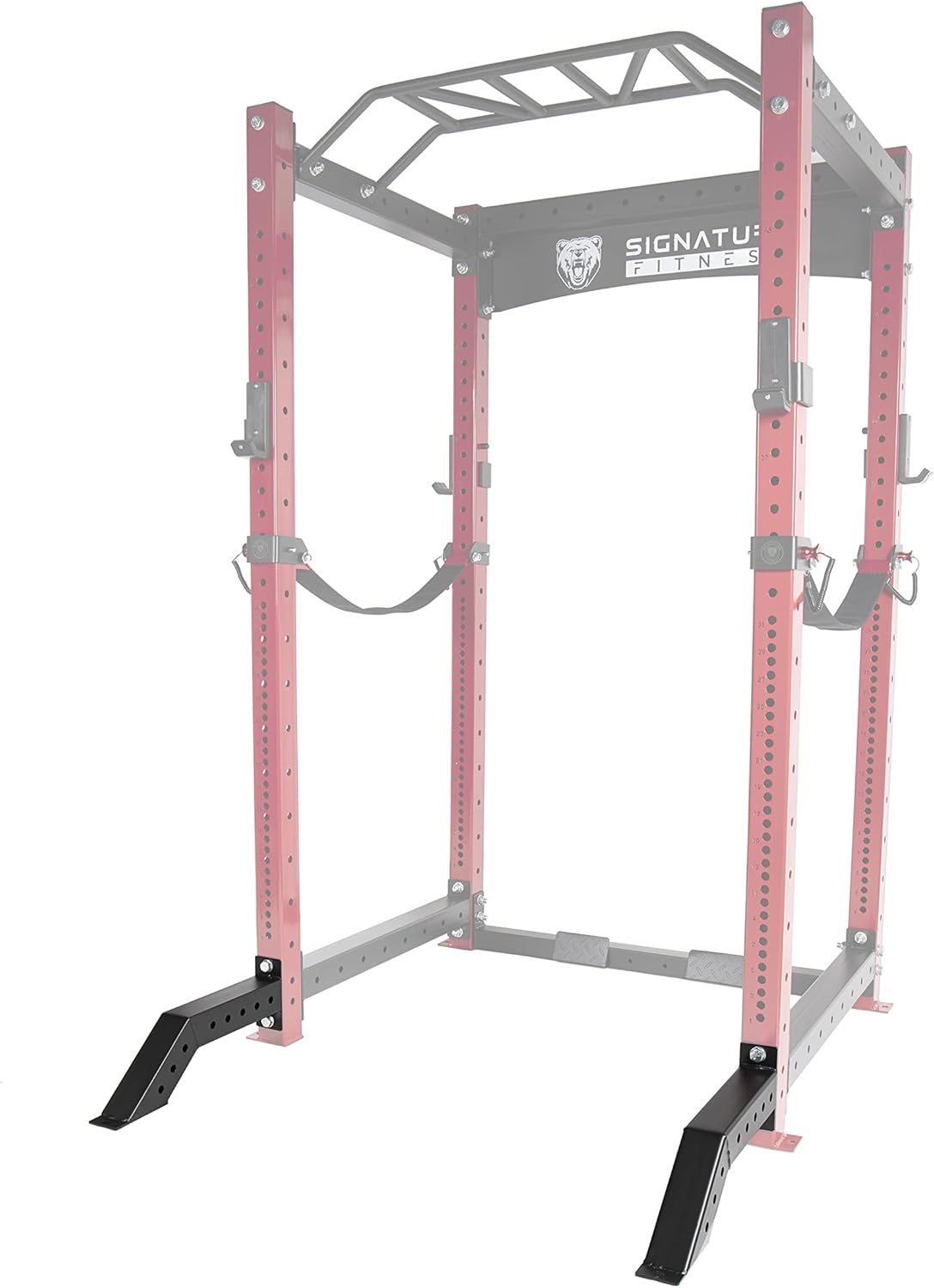 Signature Fitness SF-3 1,500 Pound Capacity 3” x 3” Power Cage Squat Rack, In... - Picture 10 of 14