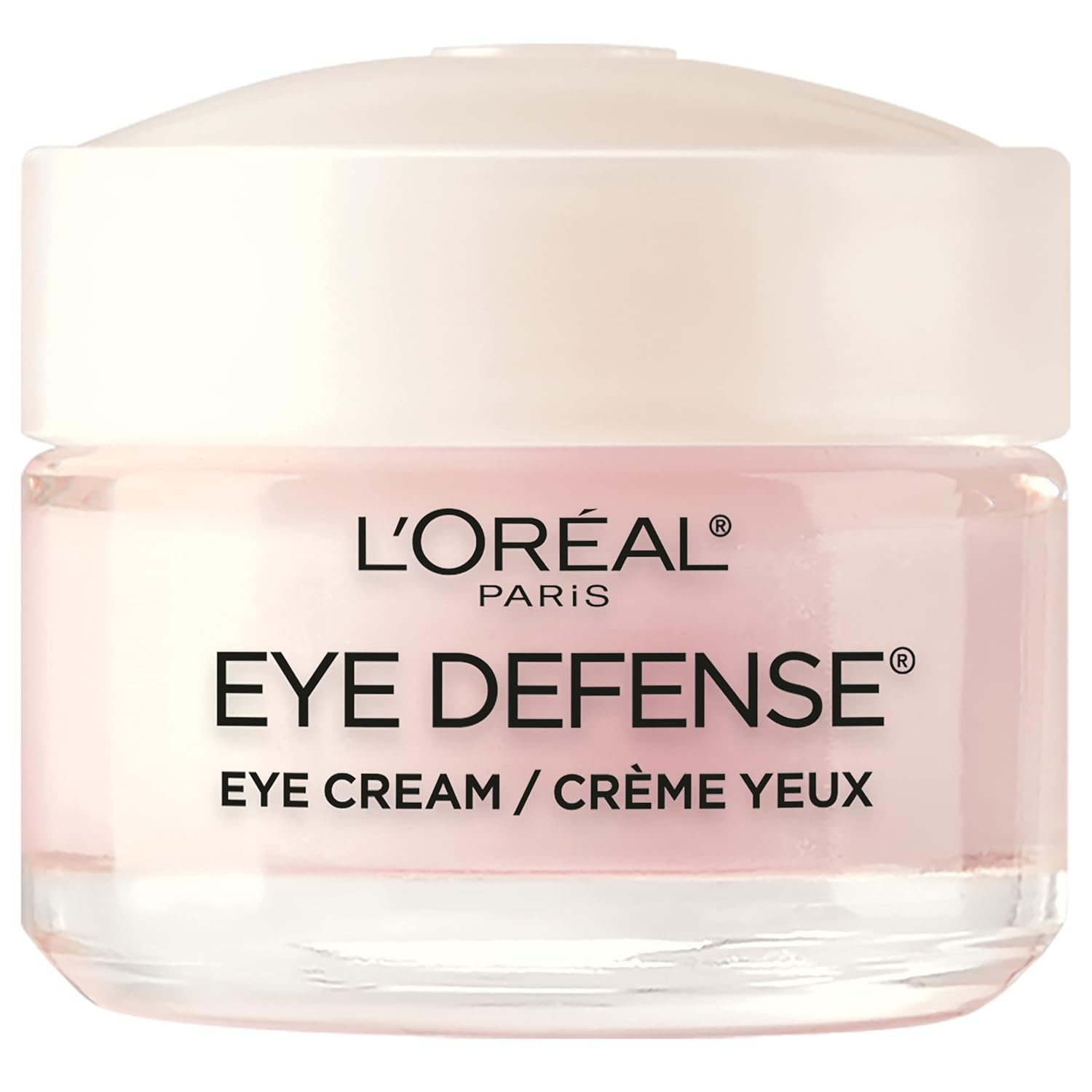 L'Oreal Paris Dermo-Expertise Eye Defense Eye Cream with Caffeine and Hyaluronic Acid 0.5 Oz