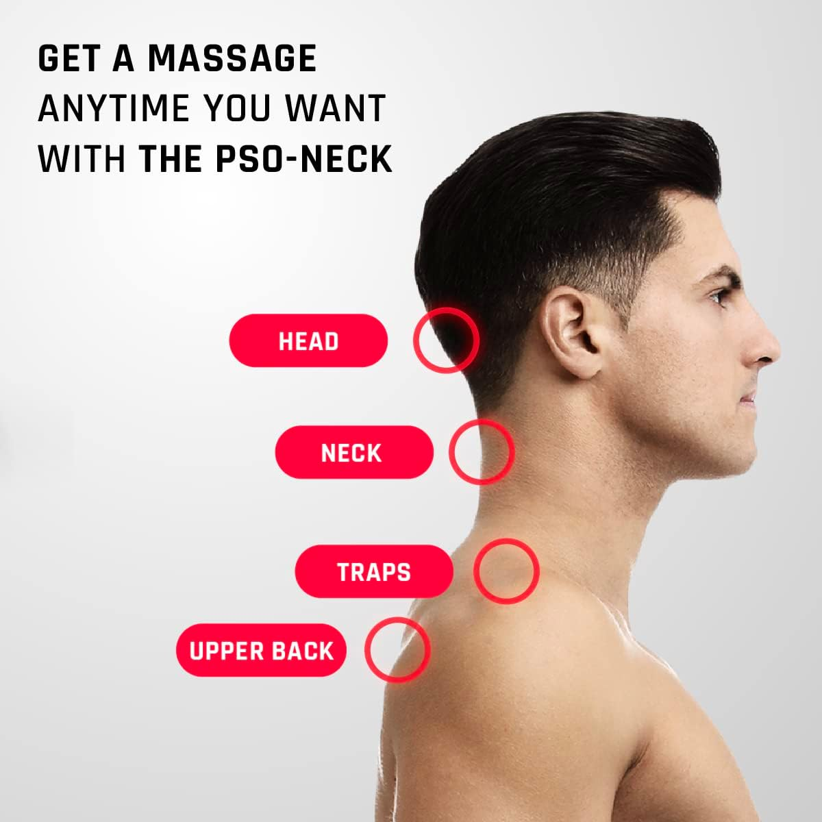 PSO NECK Muscle Release Tool and Neck Massager - Neck Tension Reliever and Pe... - Picture 7 of 13